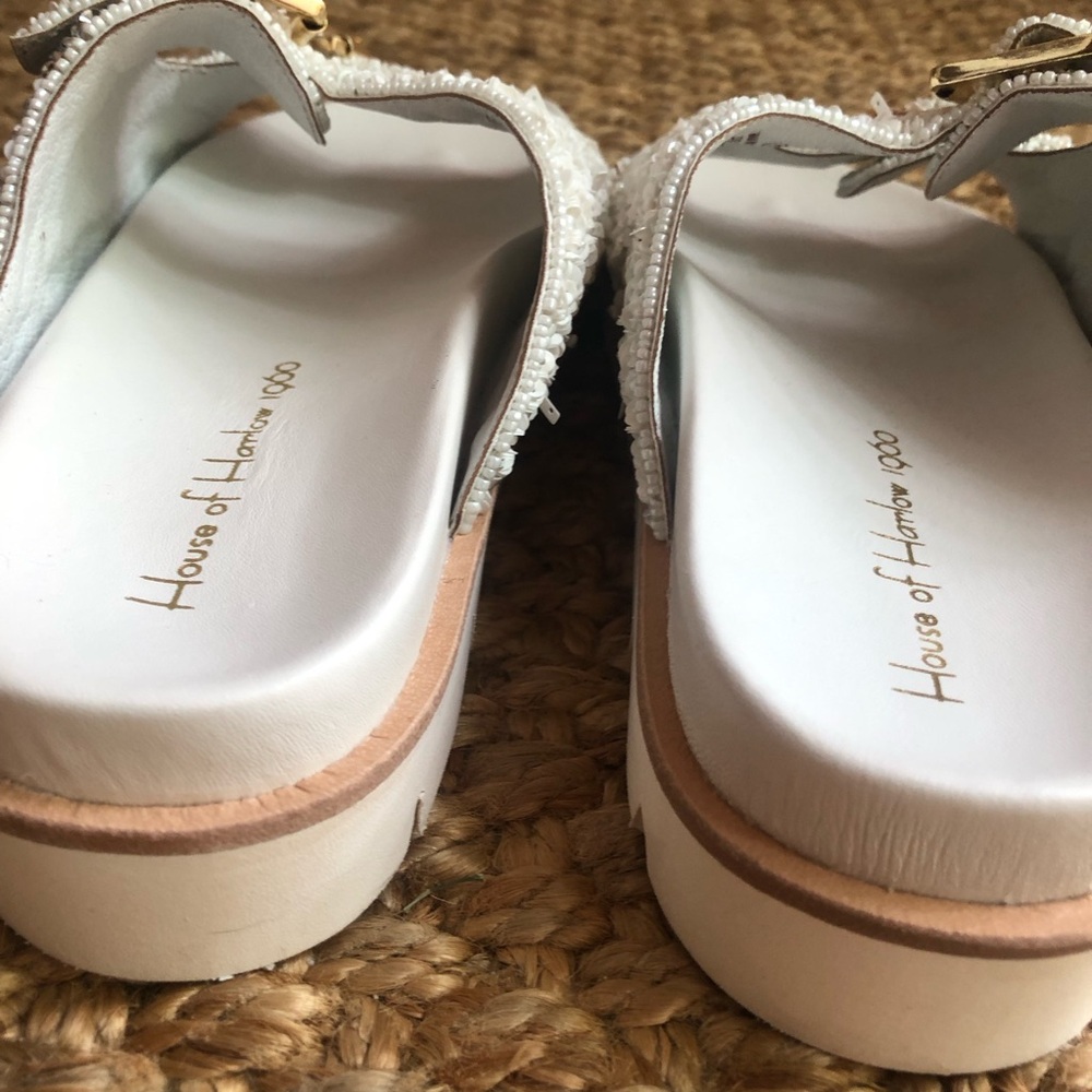 New: House of Harlow Double Strap Embellished Sandal. Size 8 - Picture 8 of 11